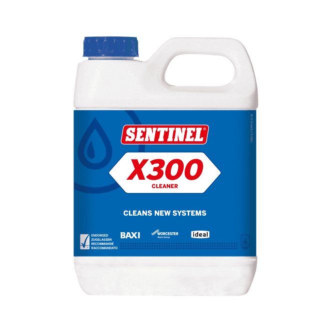 Sentinel X300 Cleaner For New Central Heating Systems 1L