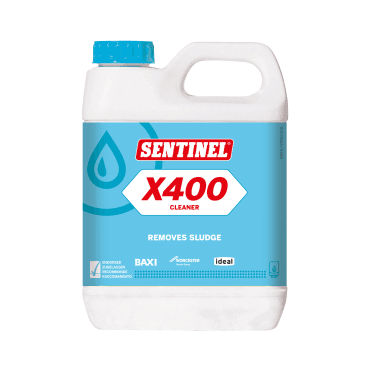 X400 High Performance Central Heating Cleaner 1L