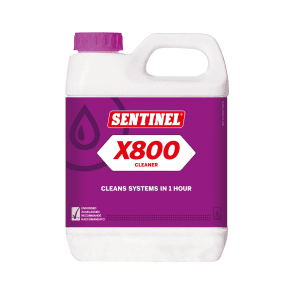 X800 Fast Acting Central Heating Cleaner 1L