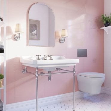 Blush Acrylic Shower Wall Panel + Kit - SWA21
