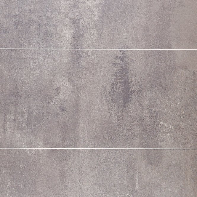 Showerwall Cement Rectangle Tile Laminate Shower Wall Panel - 2400 x 600mm ProClick - SWT05
