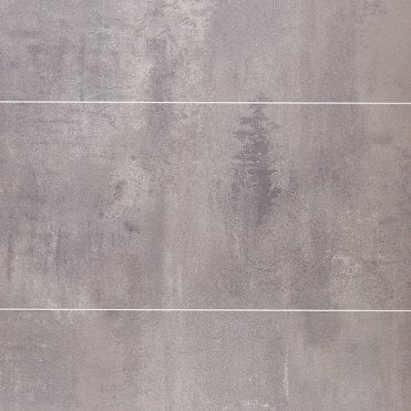 Cement Rectangle Tile Laminate Shower Wall Panel - 2400 x 600mm ProClick - SWT05