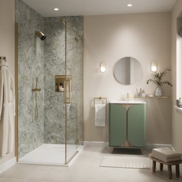 Classico Verde Hydrocore Waterproof Shower Wall Panel - SW92