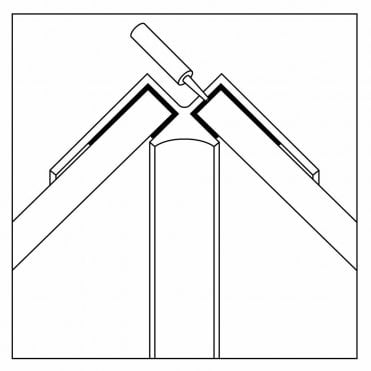 Compact Tile Panel - Internal Corner 3mm 2450mm