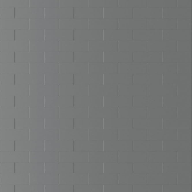 Showerwall Dove Grey Compact Tile Effect Wall Panel 2440mm x 1220mm - SWCT01