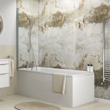 Mocha Laminate MDF Shower Wall Panel  - SW88