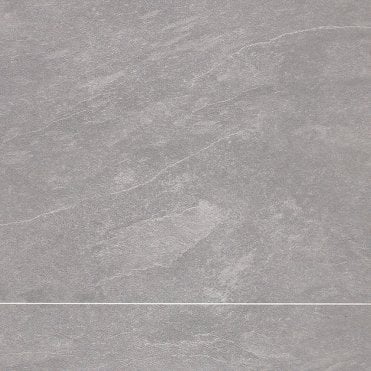 Natural Slate Square Tile Laminate Shower Wall Panel - 2400 x 600mm ProClick - SWT07