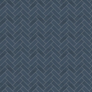 Navy Herringbone Acrylic Shower Wall Panel + Kit - SCA16