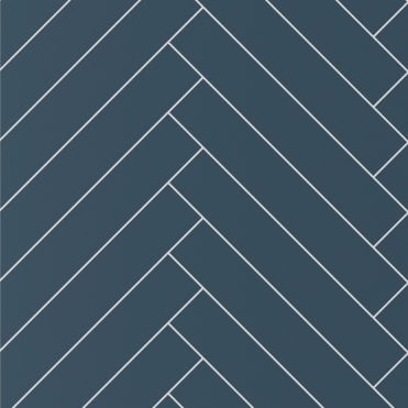 Nordic Blue Herringbone Laminate Shower Wall Panel - 2400 x 600mm ProClick - SWT01