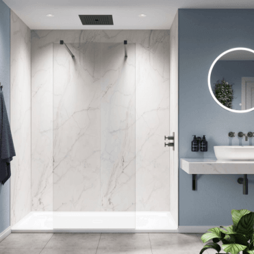 Ocean Marble Hydrocore Waterproof Shower Wall Panel - SW65