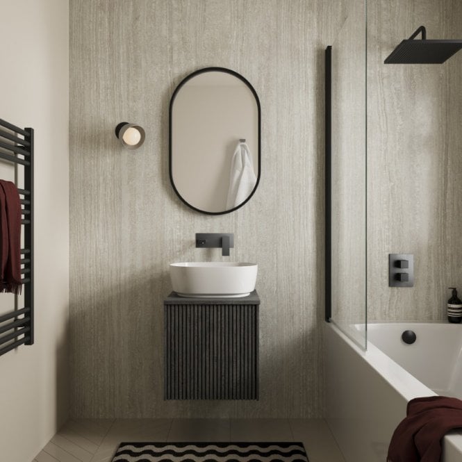 Showerwall Romano Travertine Laminate MDF Shower Wall Panel  - SW86
