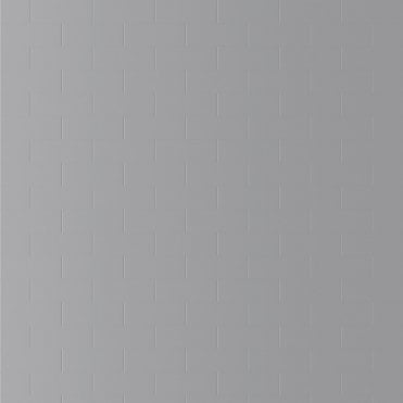 Silver Grey Compact Tile Effect Wall Panel 2440mm x 1220mm - SWCT02