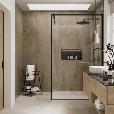 Silverdale Limestone Hydrocore Waterproof Shower Wall Panel - SW102