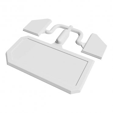 White Sureseal End Caps for Bottom Seal Kit