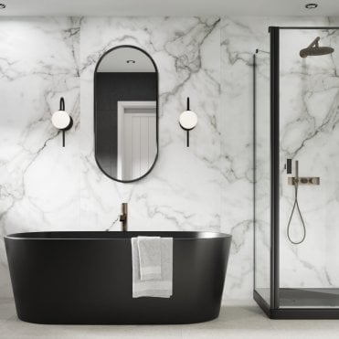 Veneto Marble Laminate Shower Wall Panel - SW82