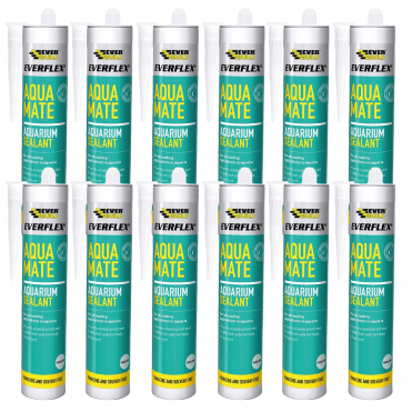 12x Aqua Mate Silicone Sealant