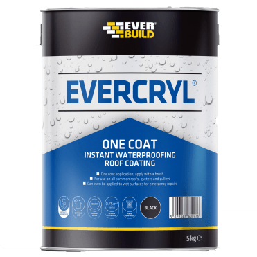 1KG Evercryl 1-Coat Fibre-Based Instant Roof Repair Compound