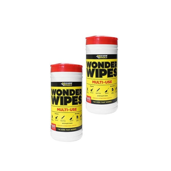 Sika 2 x Multi-Purpose Wonder Wipes - 100 Tub
