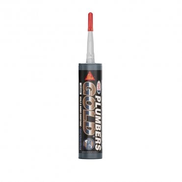 290ml Plumbers Gold Clear Sealant & Adhesive