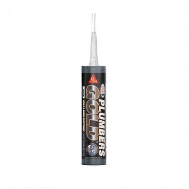 290ml Plumbers Gold White Sealant & Adhesive