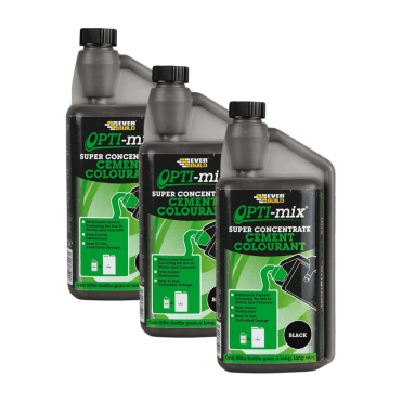 3x 1L Opti-Tone Cement Mortar Colourant Dye