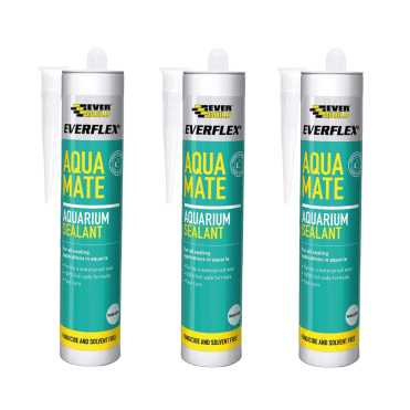 3x Aqua Mate Silicone Sealant