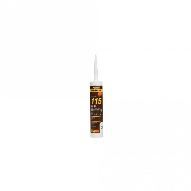 Sika 3x White 115 General Purpose Building Mastic Sealant Waterproof Mastic 