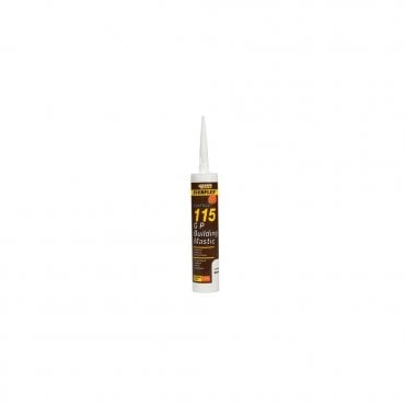 3x White 115 General Purpose Building Mastic Sealant Waterproof Mastic 