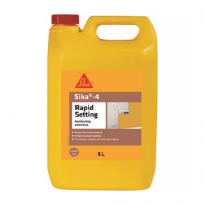 4 Rapid Setting Admixture, Brown, 5L
