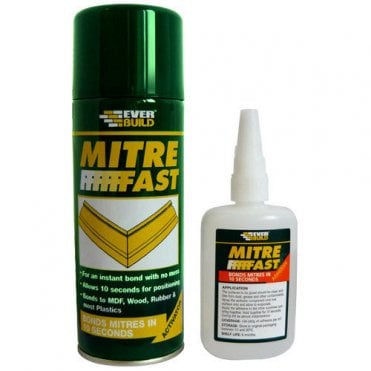 400ML Jumbo Mitre Fast Bonding Kit with 100G Adhesive