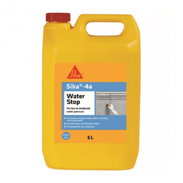 4a Water Stop Admixture, Clear, 5L