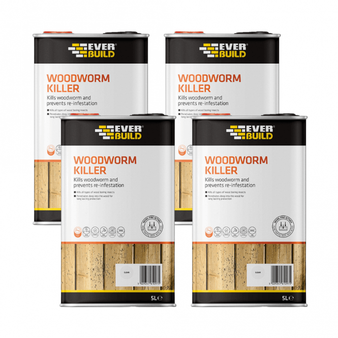 Sika 4x 5L Woodworm Killer