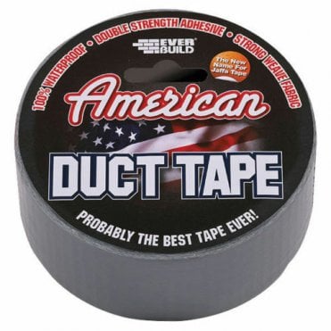 50mm 25M American Silver Jaffa Duct Tape - 100% Waterproof