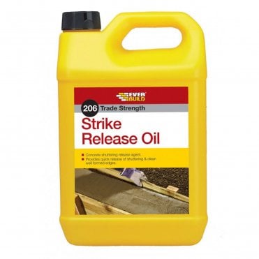 5L 206 Strike Release Oil Agent Shuttering Release Agent