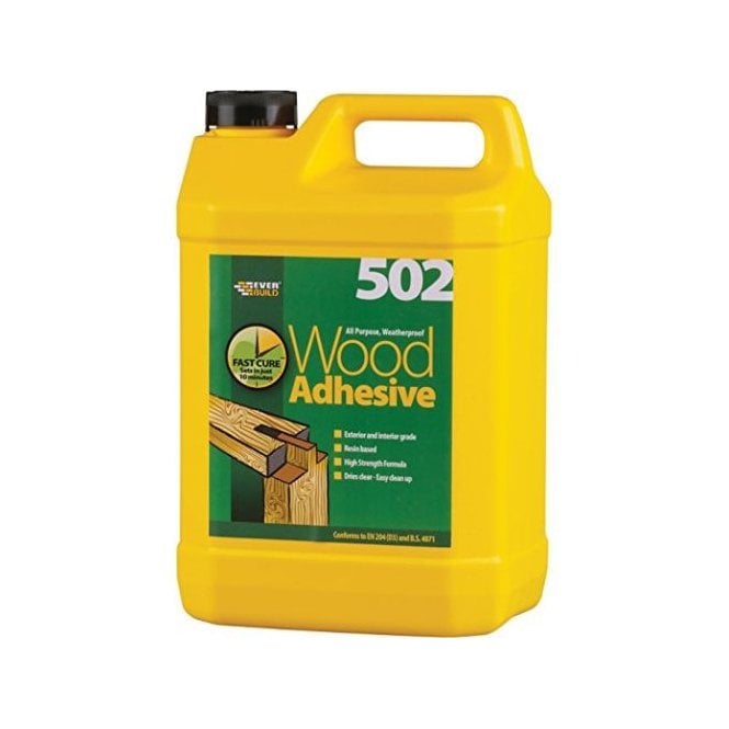 Sika 5L 502 PVA Weatherproof Wood Adhesive/Glue