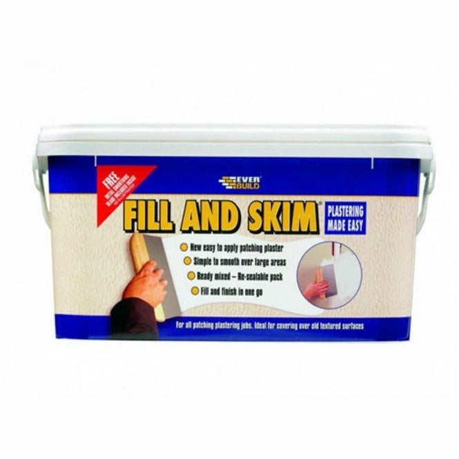 Sika 5L Fill & Skim Ready Mixed Plaster Substitute Easy Use