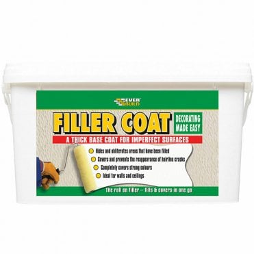 5L Filler Coat Crack Leveller Wall Ceiling Base Coat