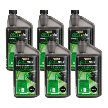 6x 1L Opti-Tone Cement Mortar Colourant Dye