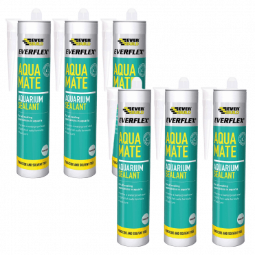 6x Aqua Mate Silicone Sealant