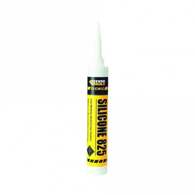Sika 825 Alcoxy LM Silicone Sealant Neutral Cure Frame Wall Joints Builders