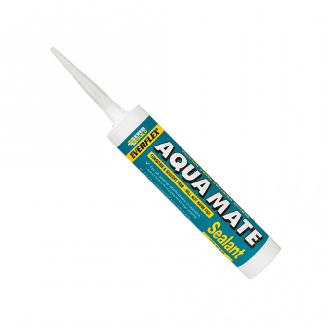 Sika Aqua Mate Aquaria Aquarium Pond Silicone Sealant Clear Fish Tank Safe