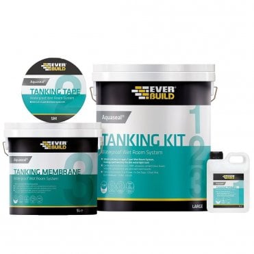 Aquaseal Wet Room System Kit - 4.5M2/7.5M2