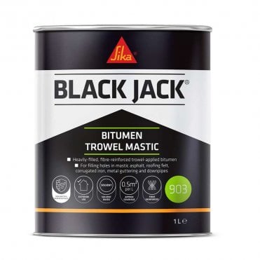 Black Jack 903 Black Bitumen Trowel Mastic