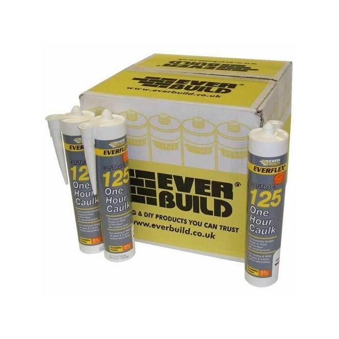 Sika C3 125 Brown 1-Hour Decorators Caulk Box of 25
