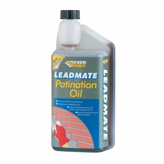 Sika 500ML Leadmate Patination Oil Flashing Protection Coating Cleaning