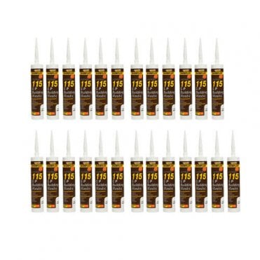 General Purpose Building Mastic Sealant 285ml 115 GG Waterproof Mastic Pack of 25