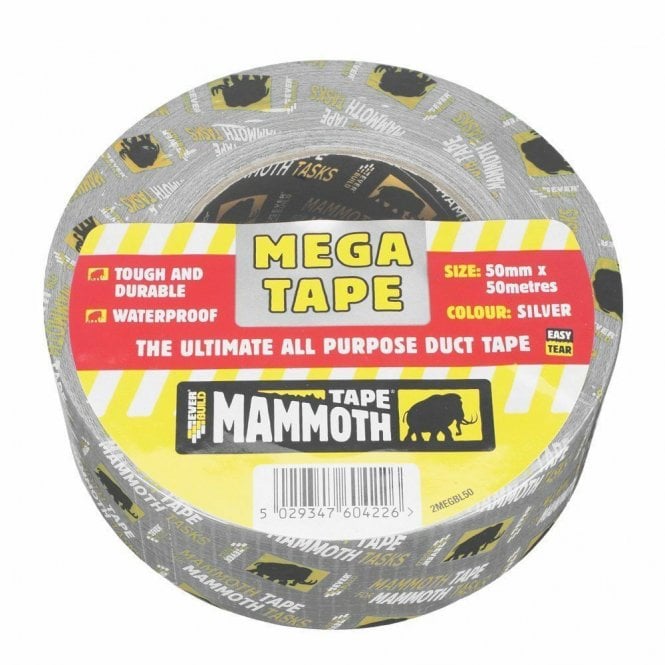 Sika Mammoth Mega All-Purpose Duct Tape 50mm x  50Mtr