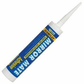 Everflex Mirror Mate Sealant Adhesive White Glass Splashback Glue Bond