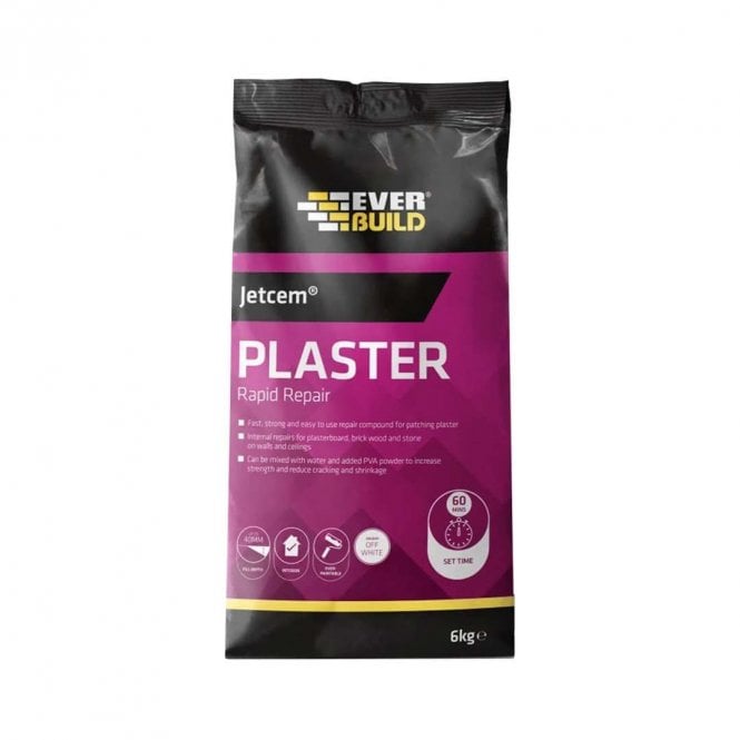 Sika Jetcem Plaster Rapid Repair, 6kg