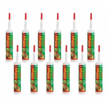Lumberjack 5 Minute Polyurethane Wood Adhesive Box of 12